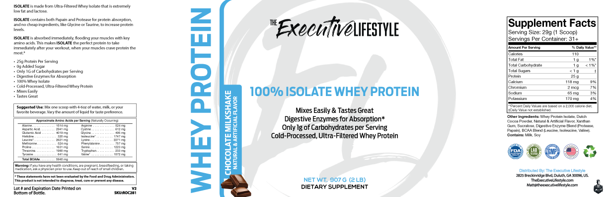 100% Whey Isolate Protein