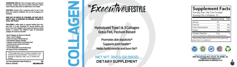 Collagen Type 1 & 3 Grass Fed