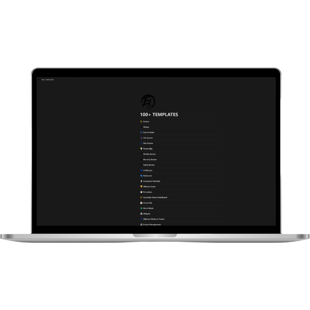 Executive Mastery Collection: 100+ Notion Templates