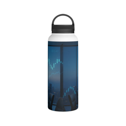 Stylish Stainless Steel Water Bottle for Active Lifestyles, Custom Insulated Flask, Fitness Hydration, Travel Mug, Eco-Friendly Gift