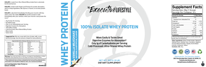 100% Whey Isolate Protein