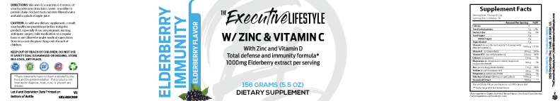 Elderberry Immunity W/ Zinc & Vitamin C